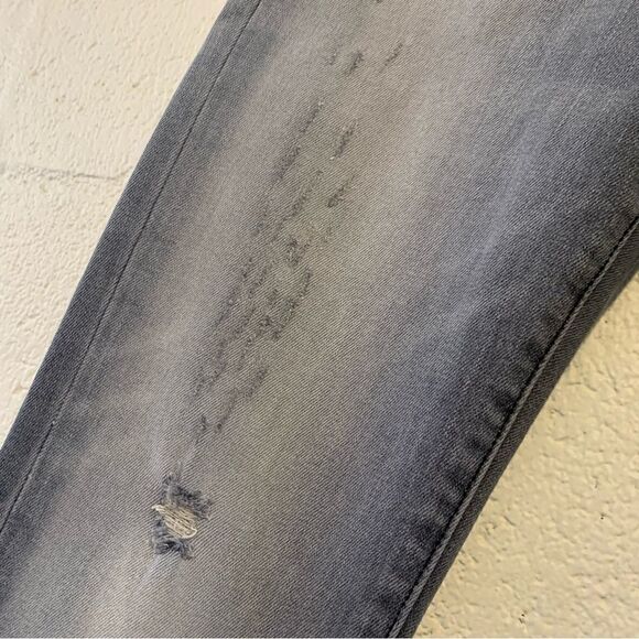 NWT Sandrine Rose x Free People High Waisted Skinny Jeans in Light Black 24 - Picture 5 of 8